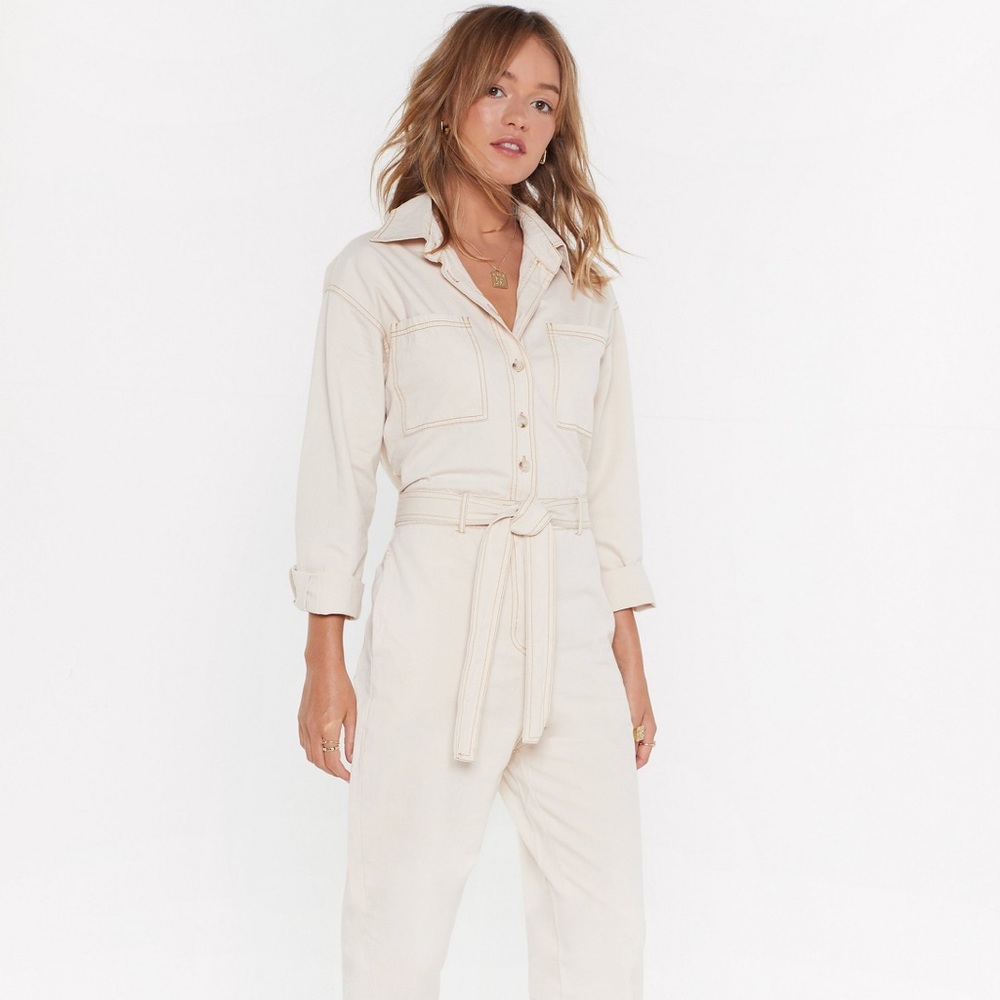 Nasty Gal Utility Jumpsuit